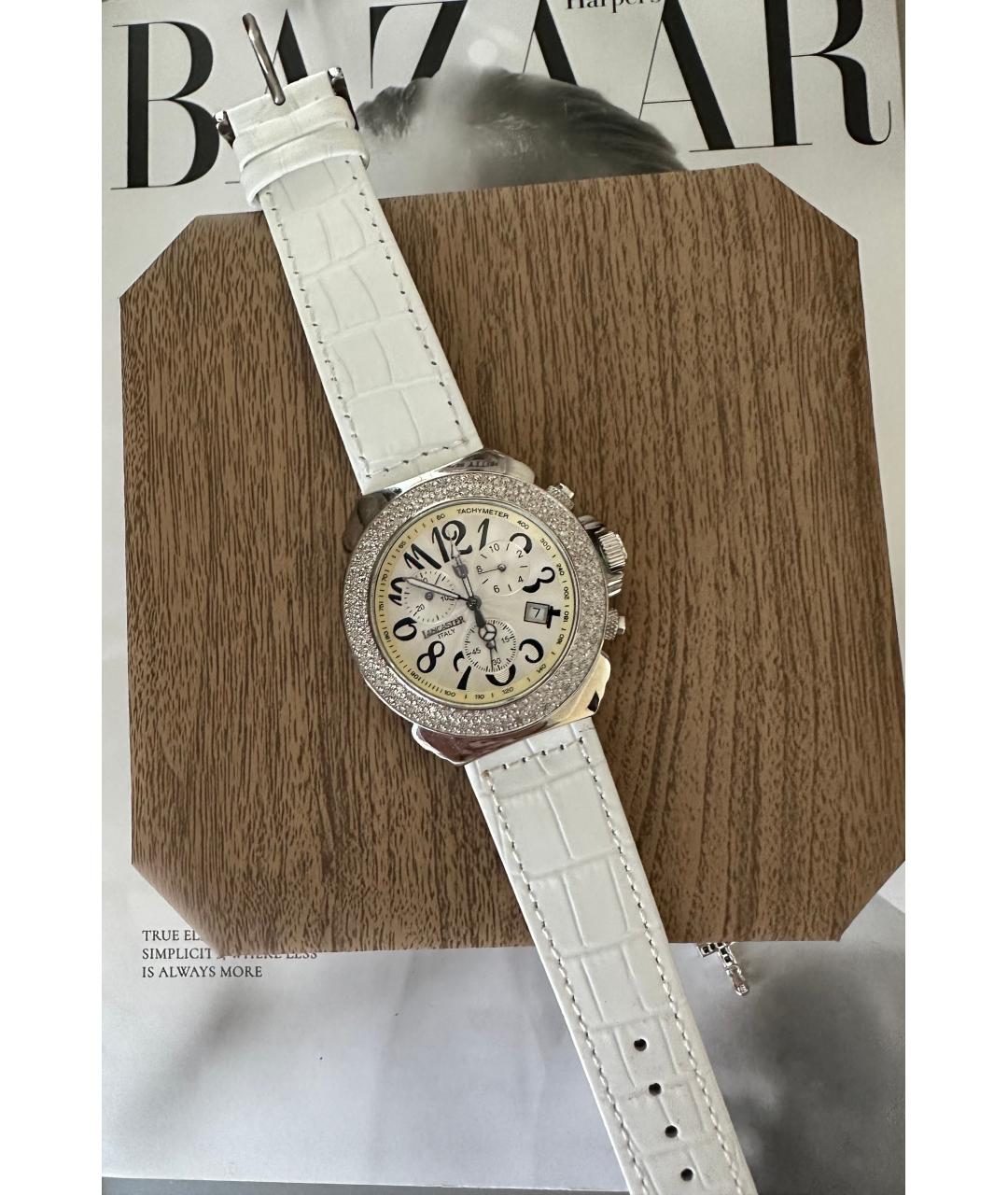 LANCASTER Белые часы, фото 7