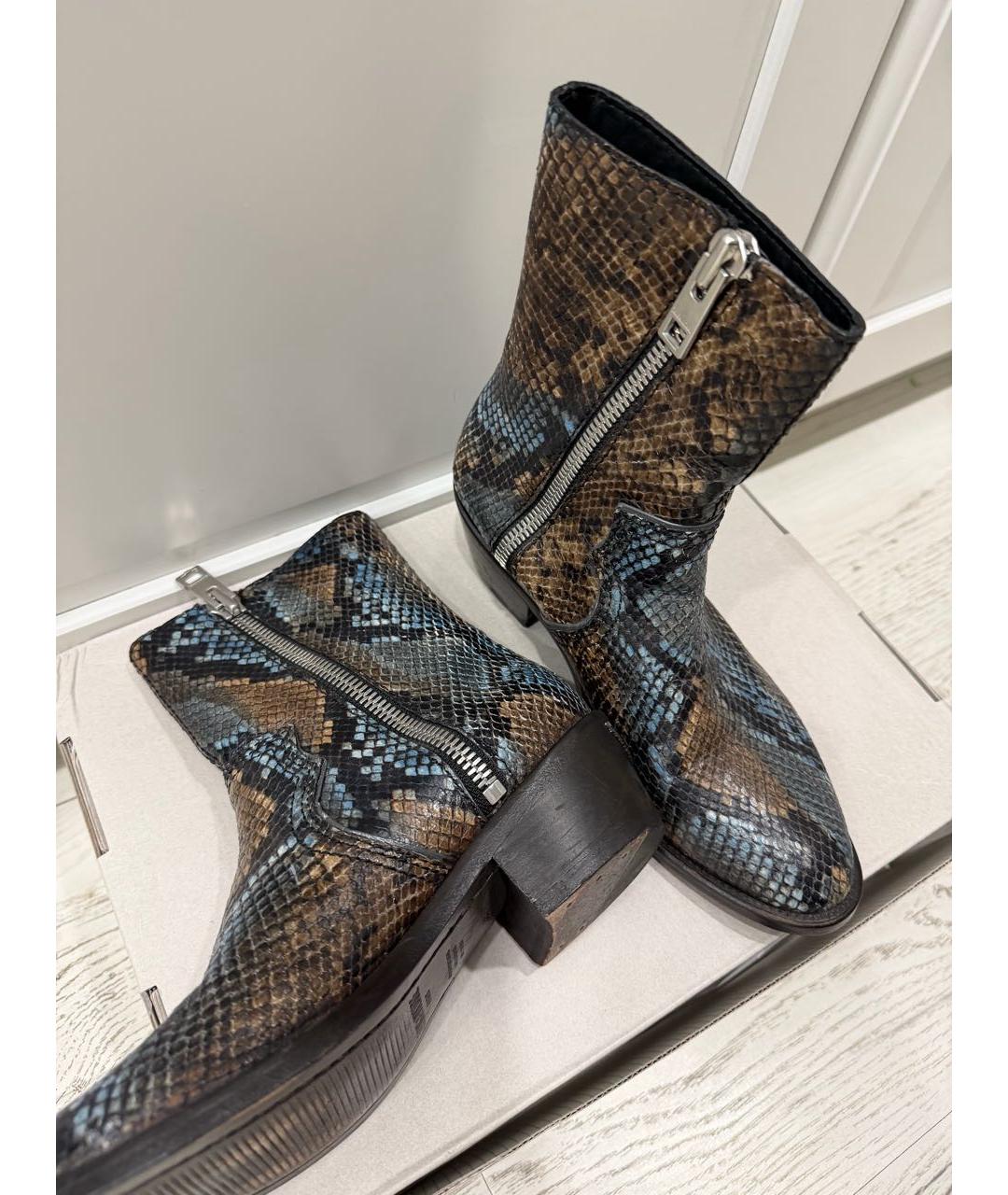 ZADIG & VOLTAIRE Полусапоги из экзотической кожи, фото 5