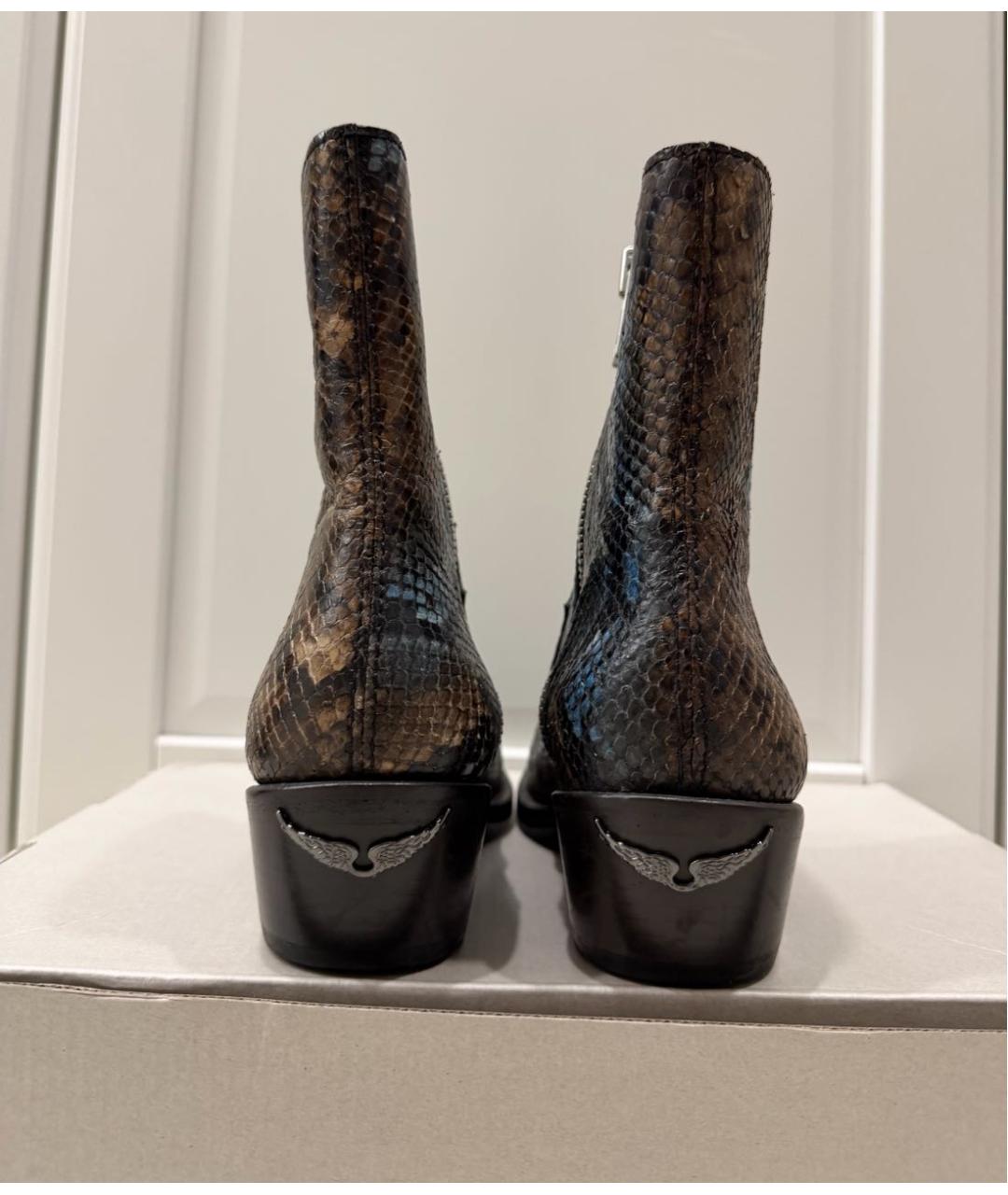 ZADIG & VOLTAIRE Полусапоги из экзотической кожи, фото 2