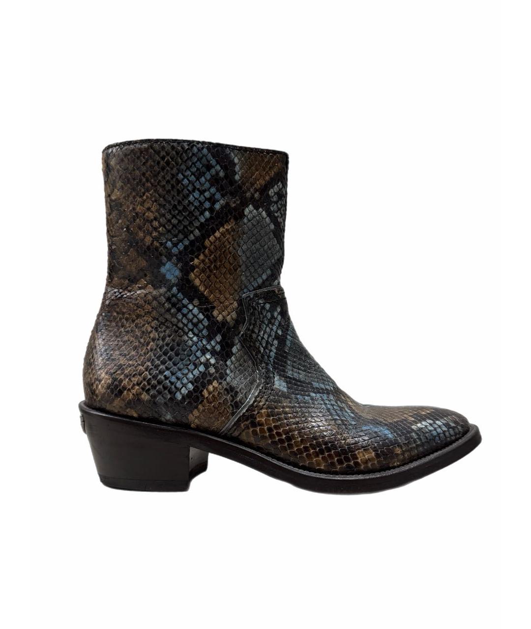 ZADIG & VOLTAIRE Полусапоги из экзотической кожи, фото 7