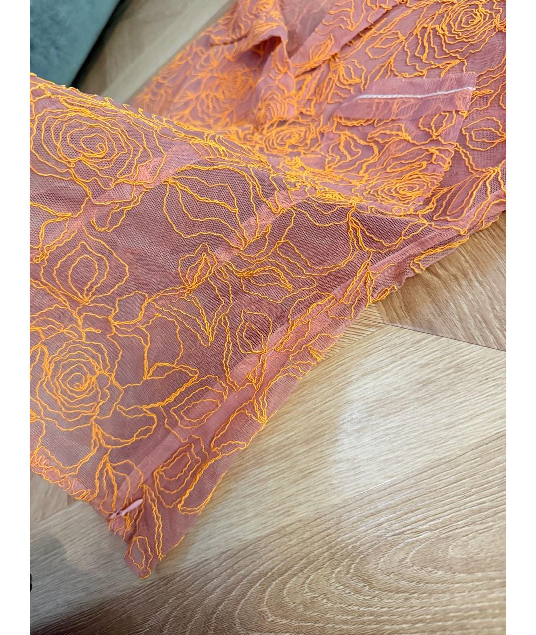 JACQUEMUS Розовая вискозная блузы, фото 4