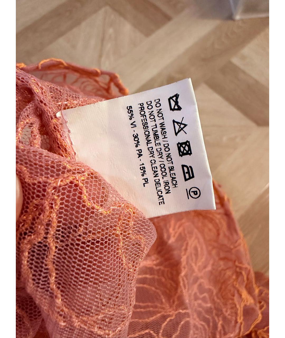 JACQUEMUS Розовая вискозная блузы, фото 6