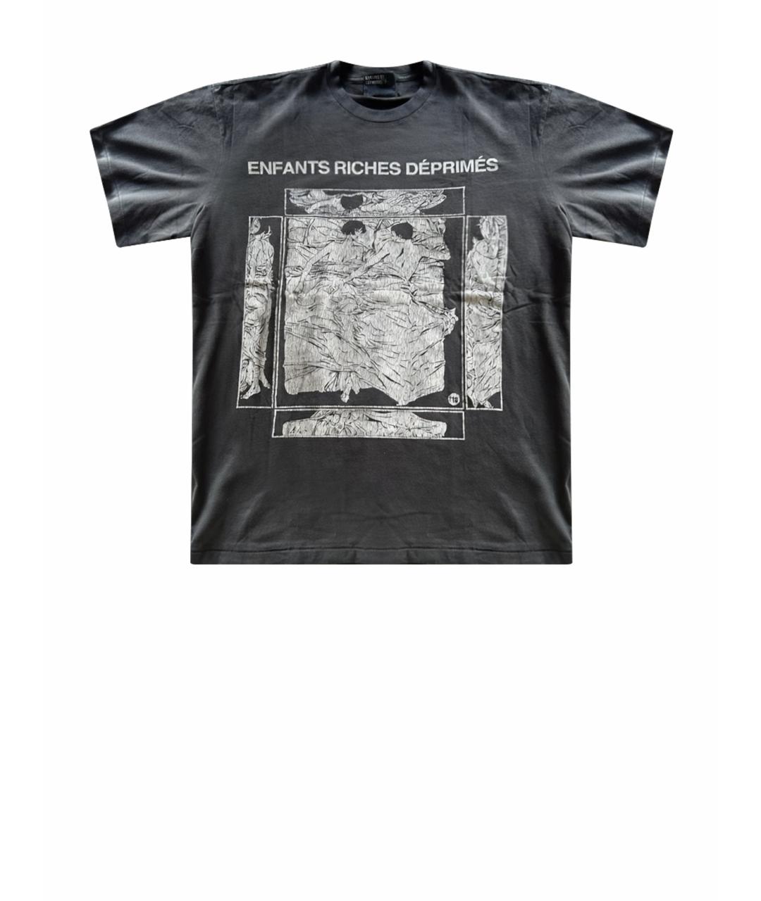 Enfants Riches Déprimés Черная хлопковая футболка, фото 1