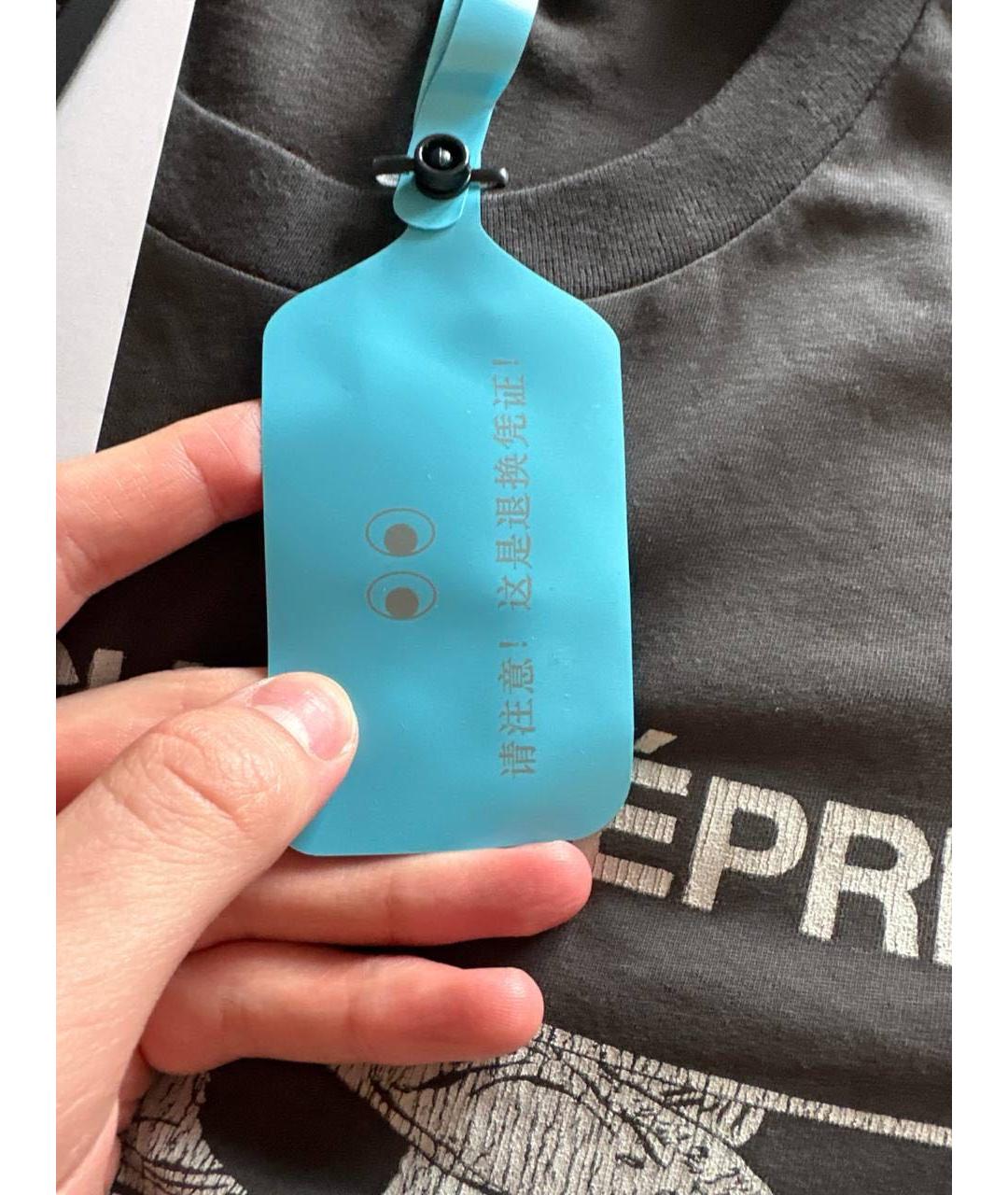 Enfants Riches Déprimés Черная хлопковая футболка, фото 6