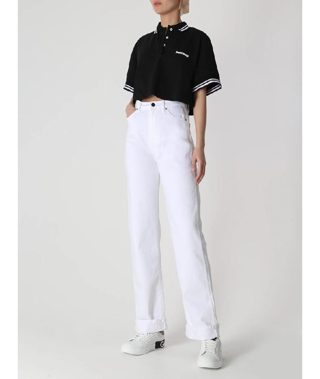 HALFBOY Черная хлопковая футболка, фото 7