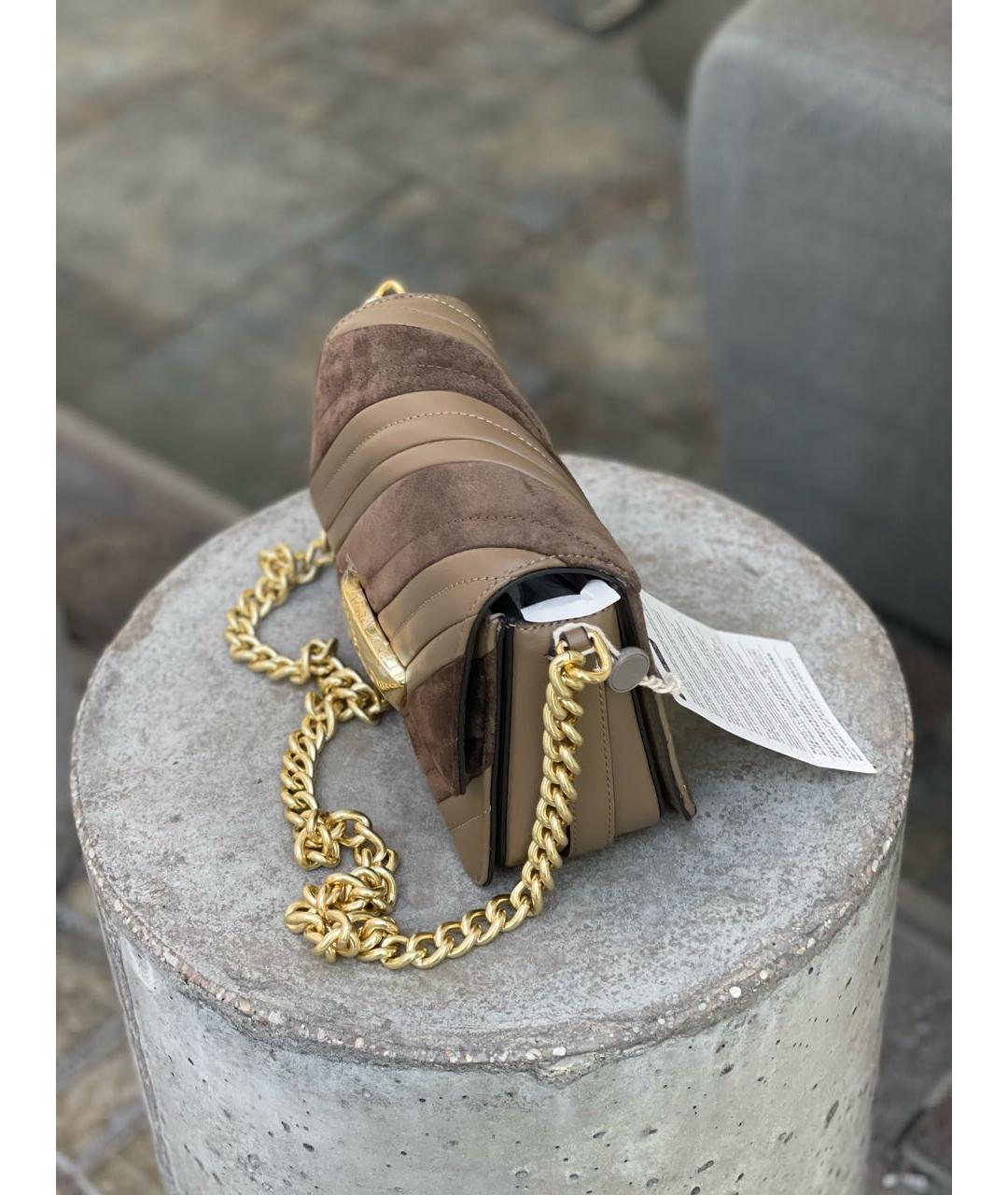 3.1 PHILLIP LIM Коричневая кожаная сумка с короткими ручками, фото 8