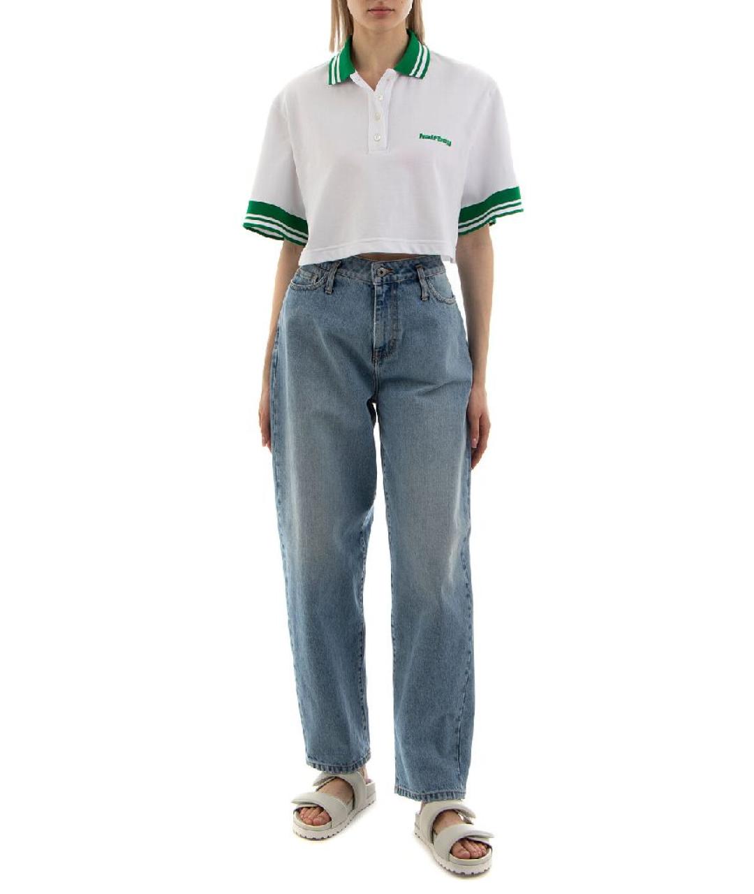 HALFBOY Белая хлопковая футболка, фото 5