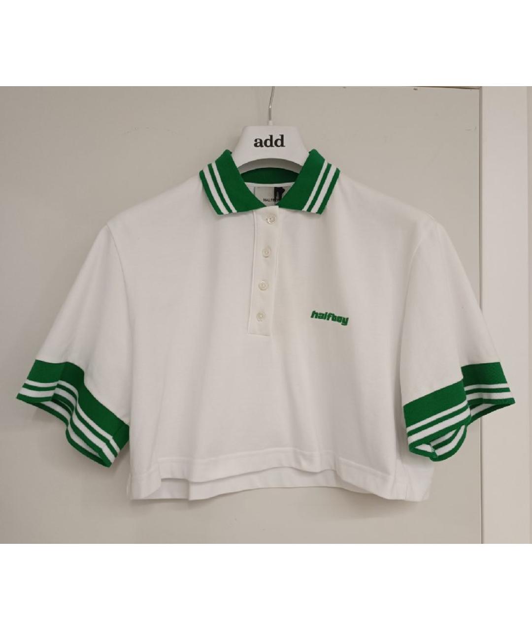 HALFBOY Белая хлопковая футболка, фото 8