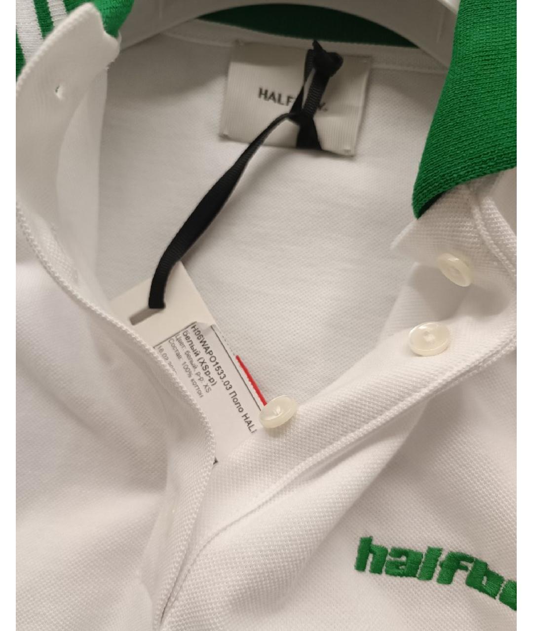 HALFBOY Белая хлопковая футболка, фото 3