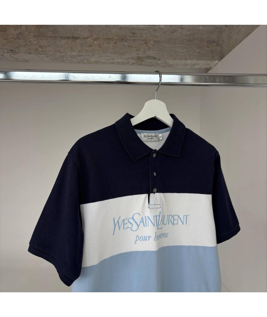 SAINT LAURENT Мульти хлопковая футболка, фото 2