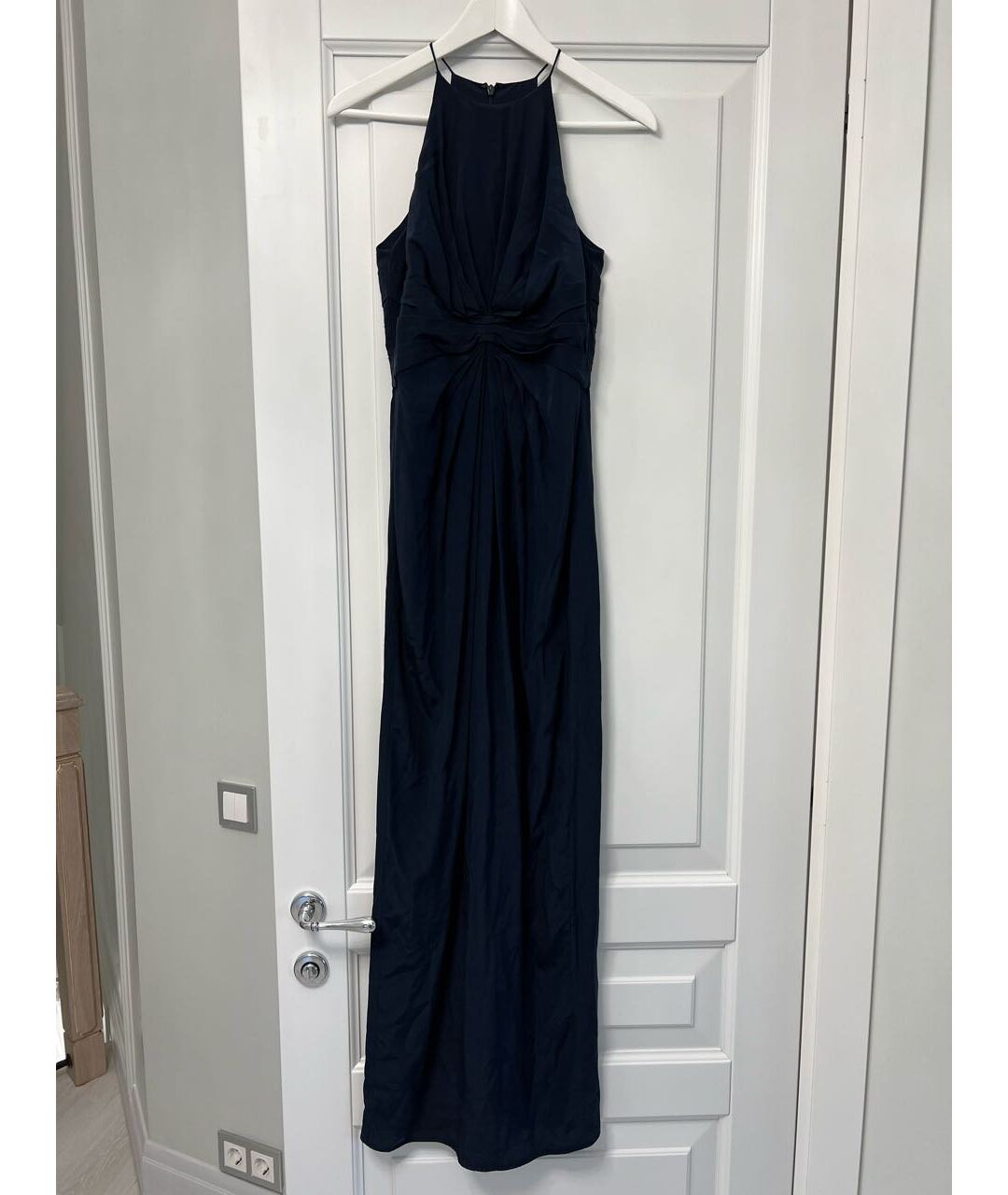 ZIMMERMANN Темно-синее шелковое повседневное платье, фото 7