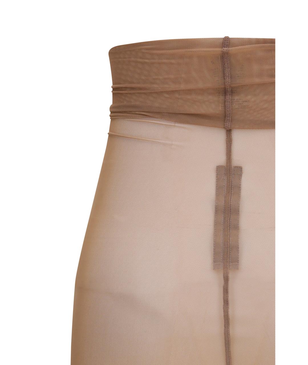 RICK OWENS Бежевые полиэстеровые шорты, фото 3