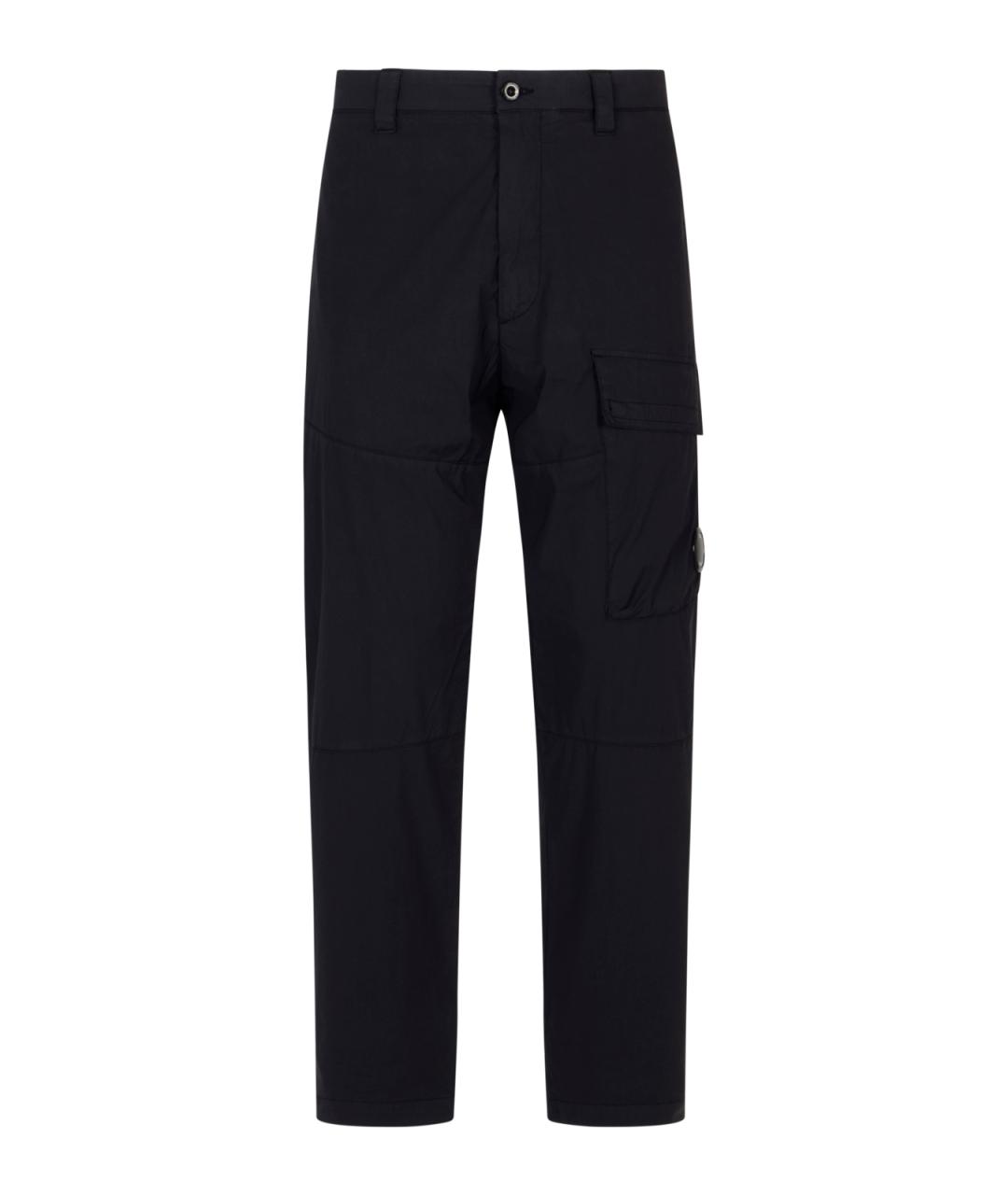 CP COMPANY Темно-синие хлопковые повседневные брюки, фото 1
