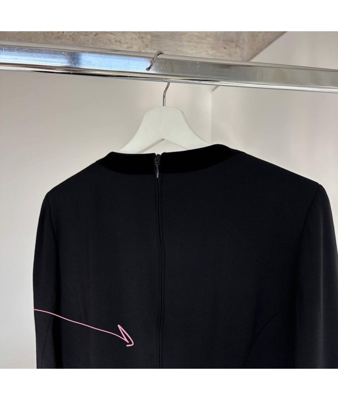 ESCADA Черный шерстяной жакет/пиджак, фото 6