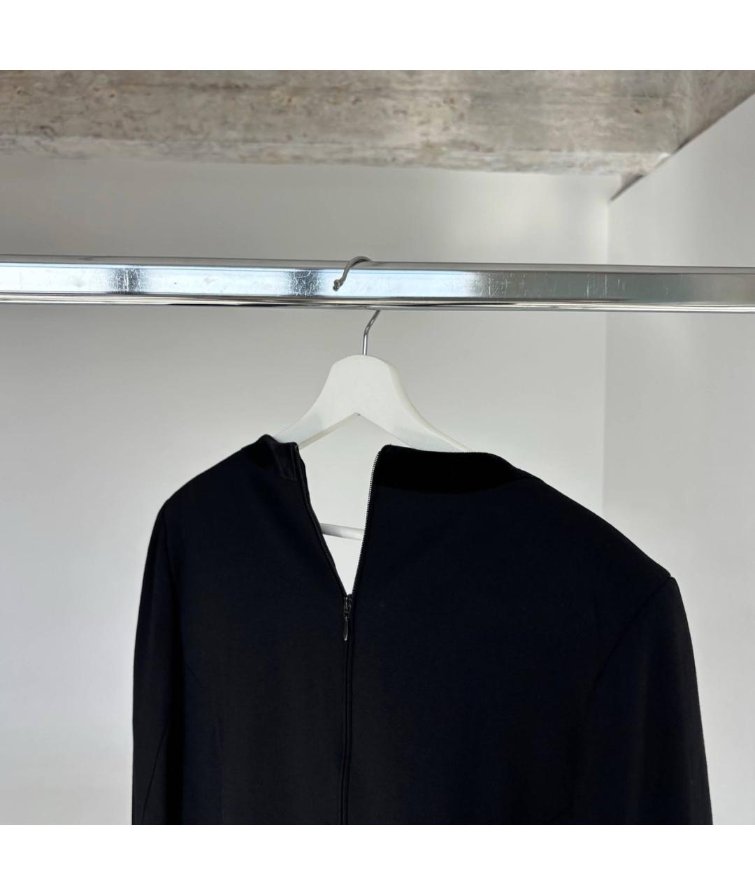 ESCADA Черный шерстяной жакет/пиджак, фото 5