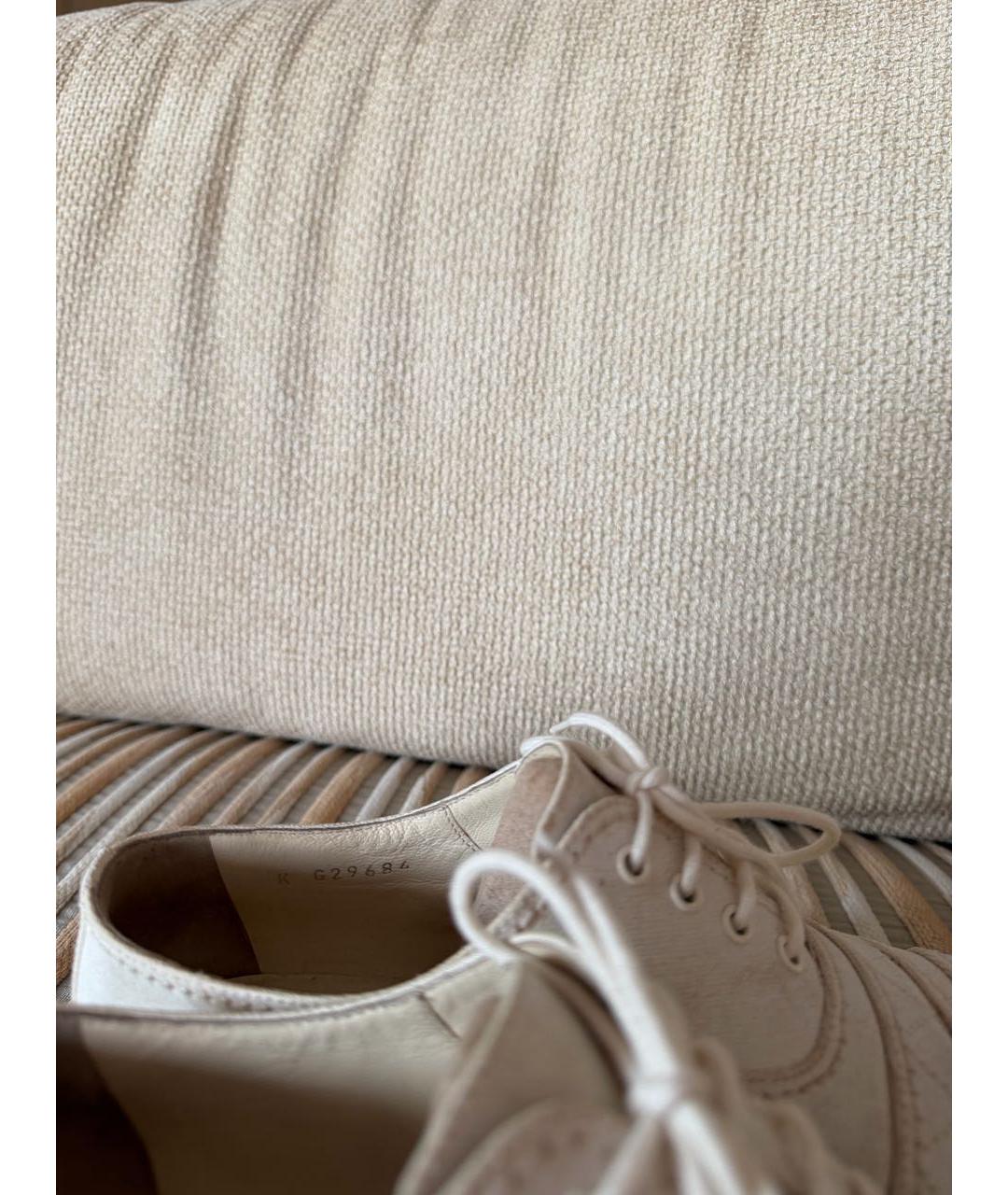 CHANEL Бежевые ботинки, фото 2