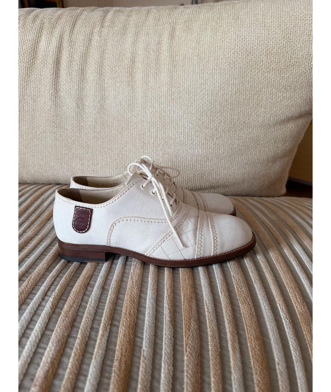 CHANEL Бежевые ботинки, фото 9