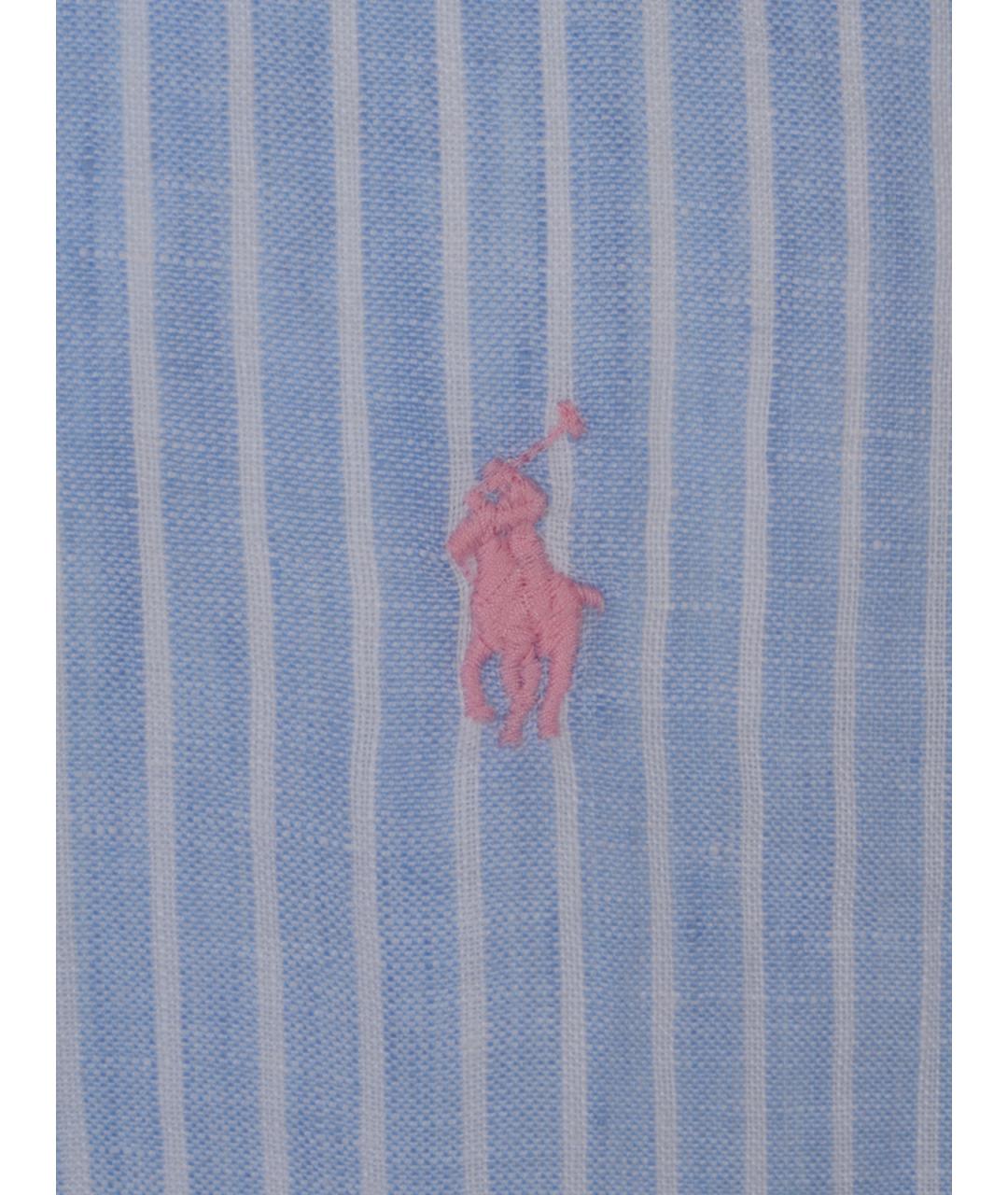 POLO RALPH LAUREN Мульти льняная классическая рубашка, фото 3