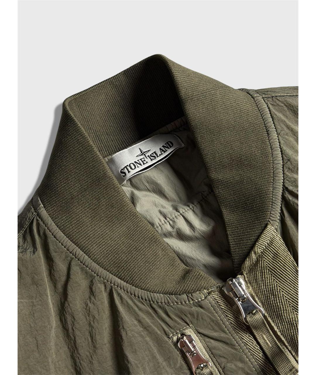 STONE ISLAND Хаки куртка, фото 3