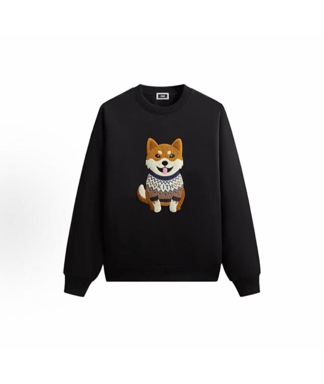 KITH Черный хлопковый джемпер / свитер, фото 3