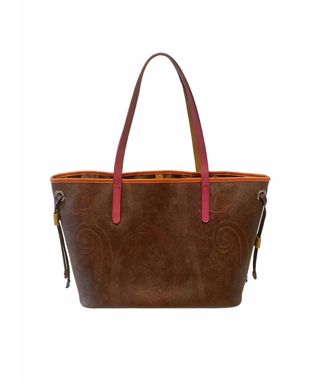 ETRO Коричневая сумка тоут, фото 1