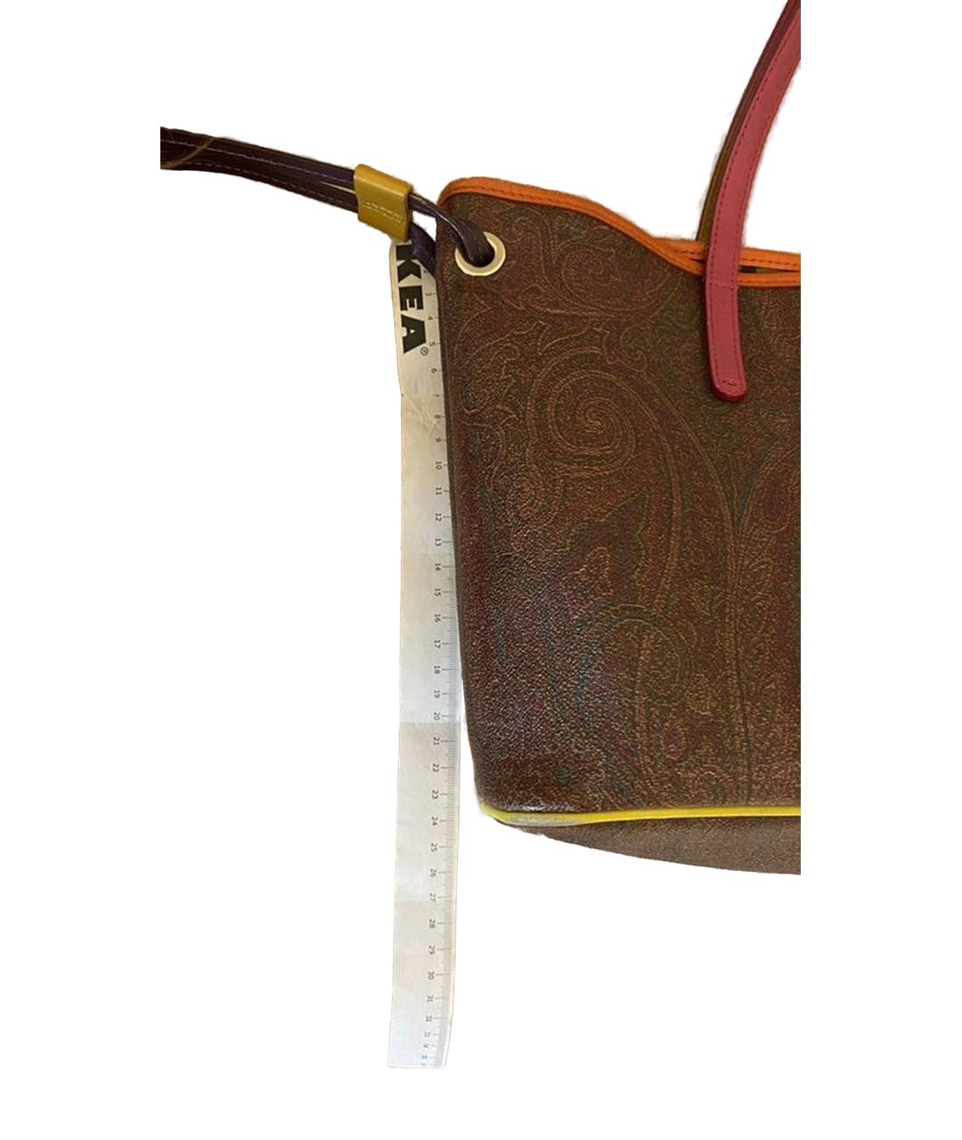 ETRO Коричневая сумка тоут, фото 3