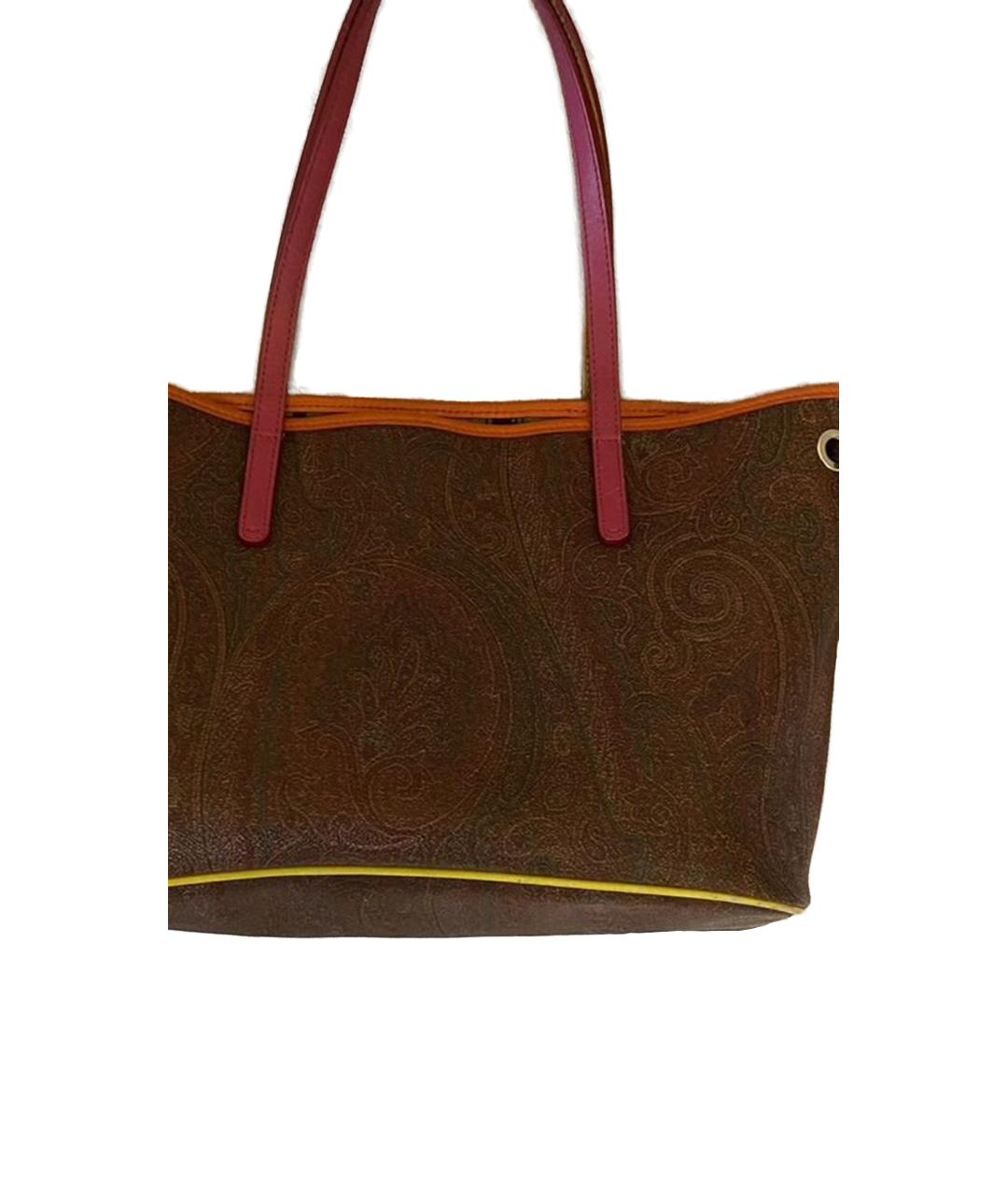 ETRO Коричневая сумка тоут, фото 2