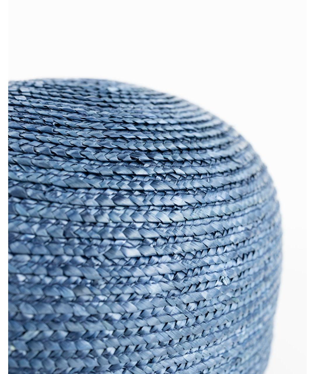 ELEVENTY Синяя соломенная кепка, фото 4