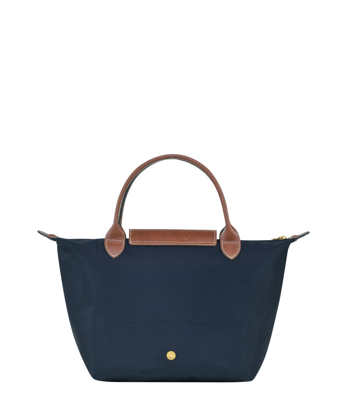 LONGCHAMP Синяя синтетическая сумка тоут, фото 2