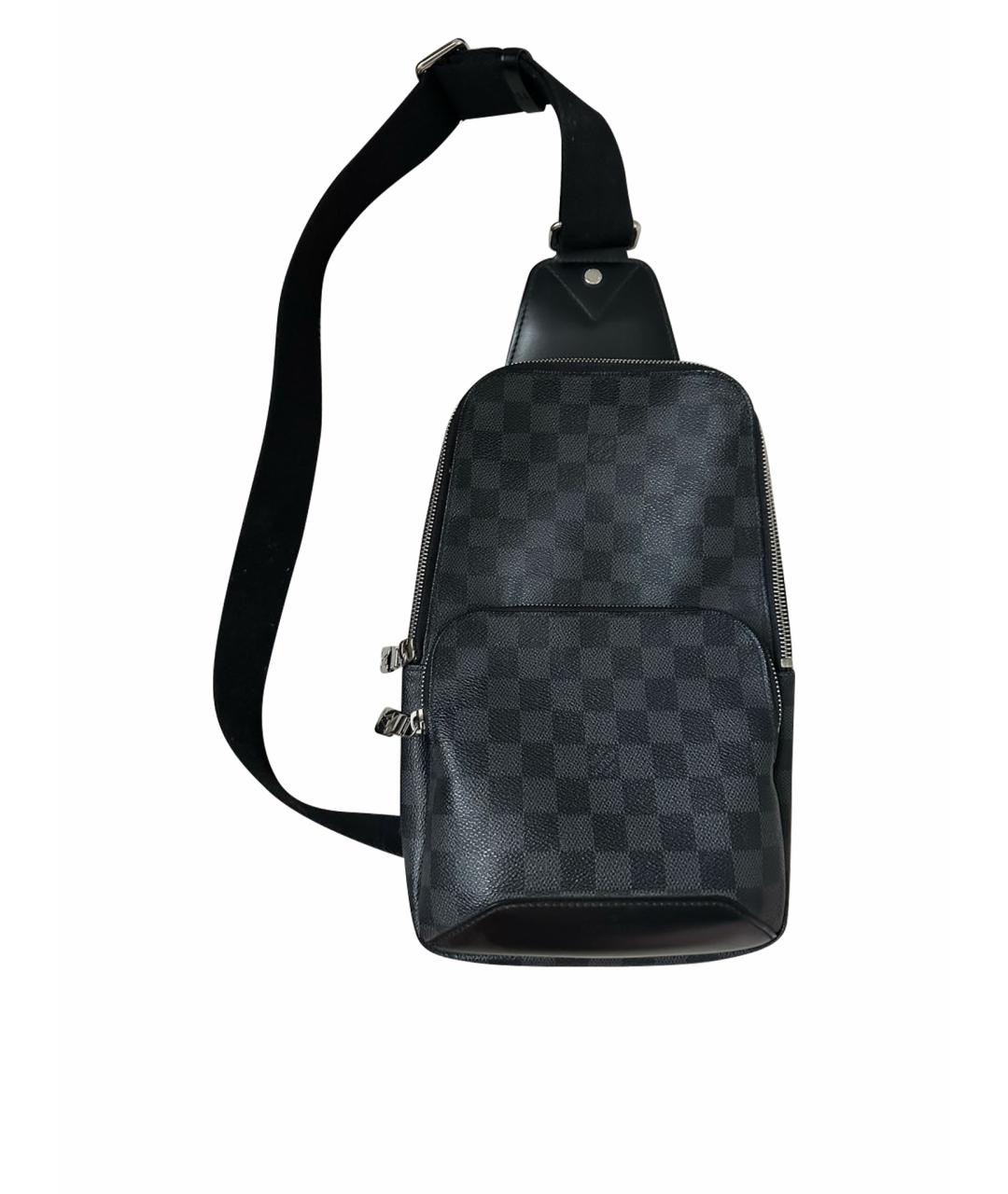 LOUIS VUITTON Черная сумка на плечо, фото 1