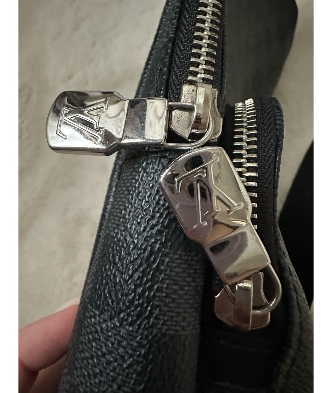 LOUIS VUITTON Черная сумка на плечо, фото 7