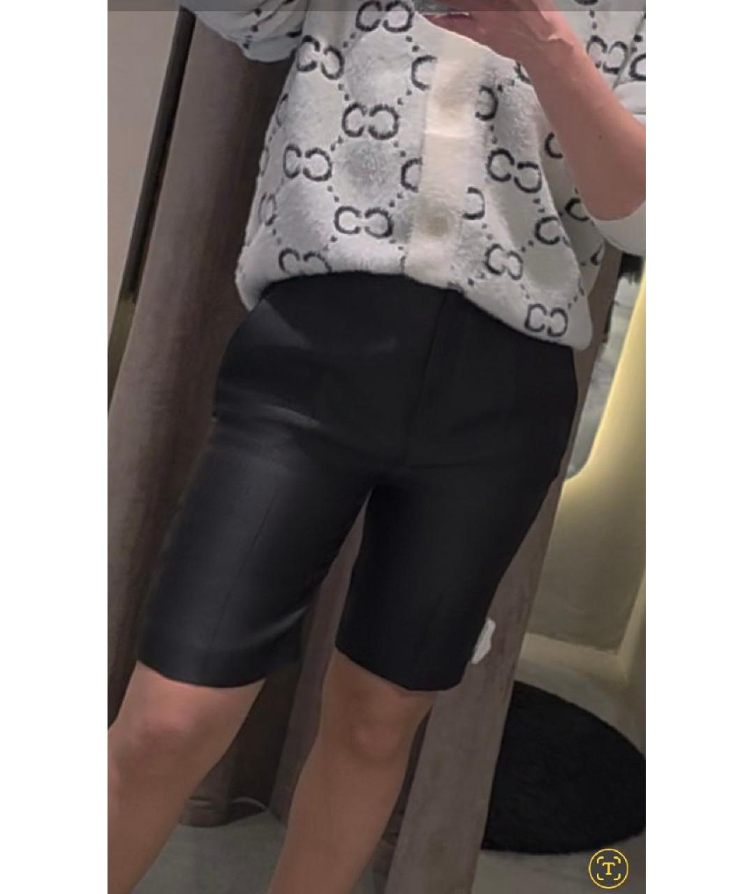 PRADA Антрацитовые полиэстеровые шорты, фото 7