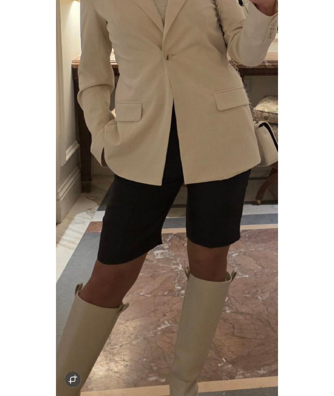 PRADA Антрацитовые полиэстеровые шорты, фото 6