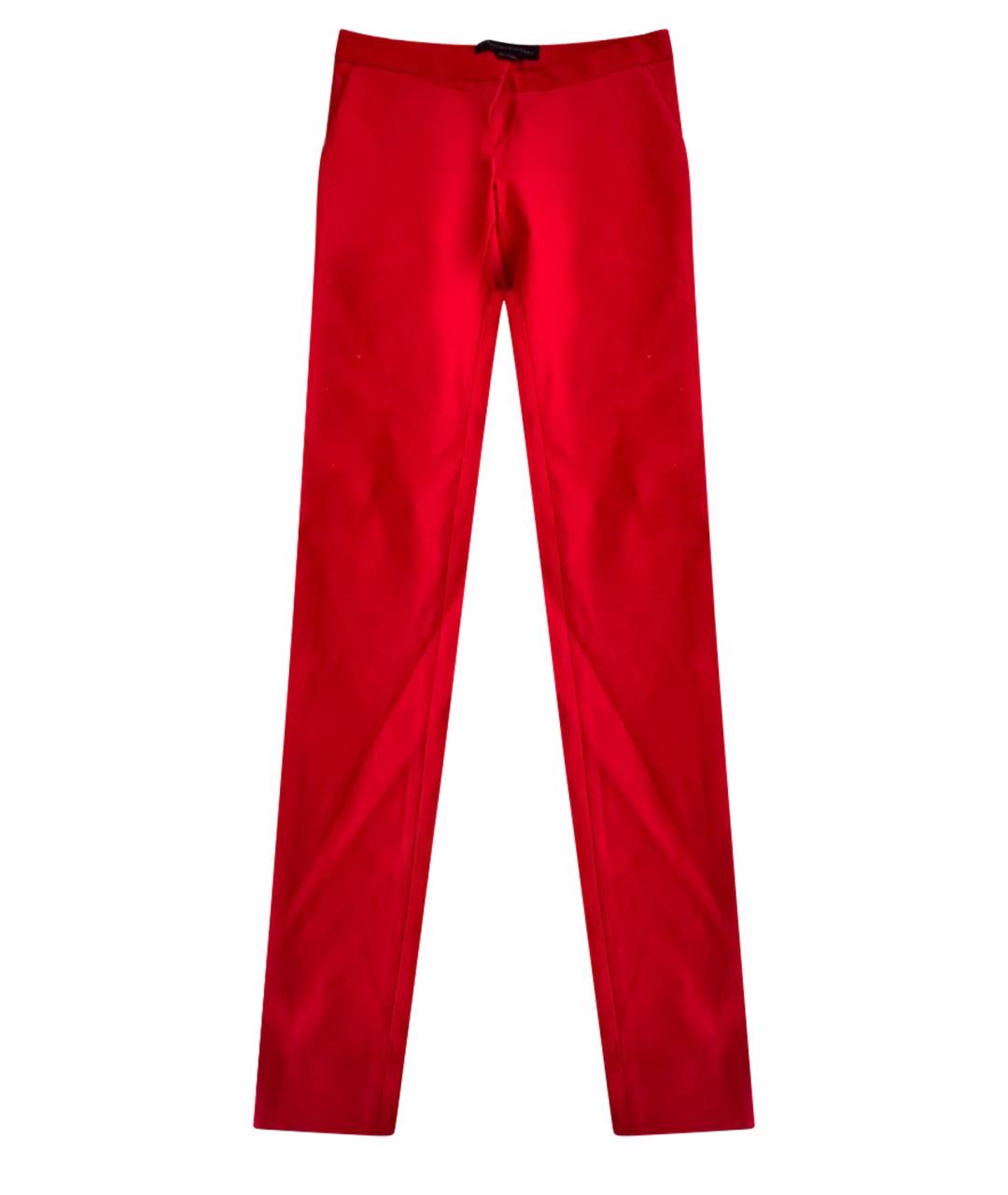 STELLA MCCARTNEY Красные брюки узкие, фото 1