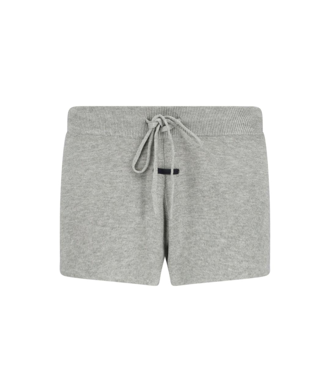 FEAR OF GOD ESSENTIALS Серые полиэстеровые шорты, фото 1