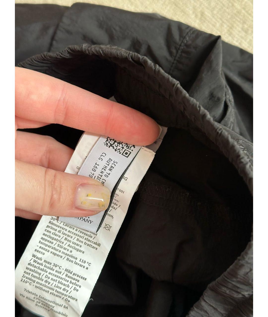 CP COMPANY Черные повседневные брюки, фото 6