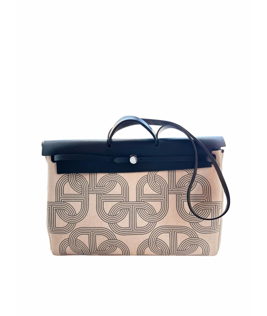 HERMES Бежевая сумка через плечо, фото 1