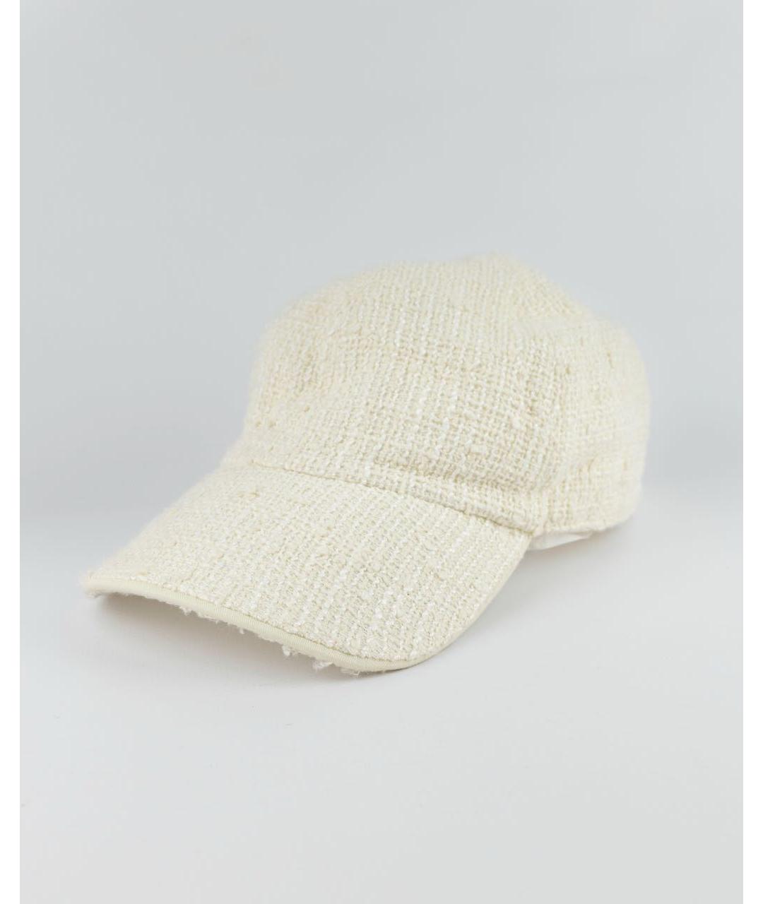 ELEVENTY Бежевая хлопковая кепка, фото 2