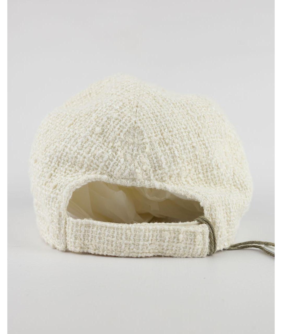 ELEVENTY Бежевая хлопковая кепка, фото 3