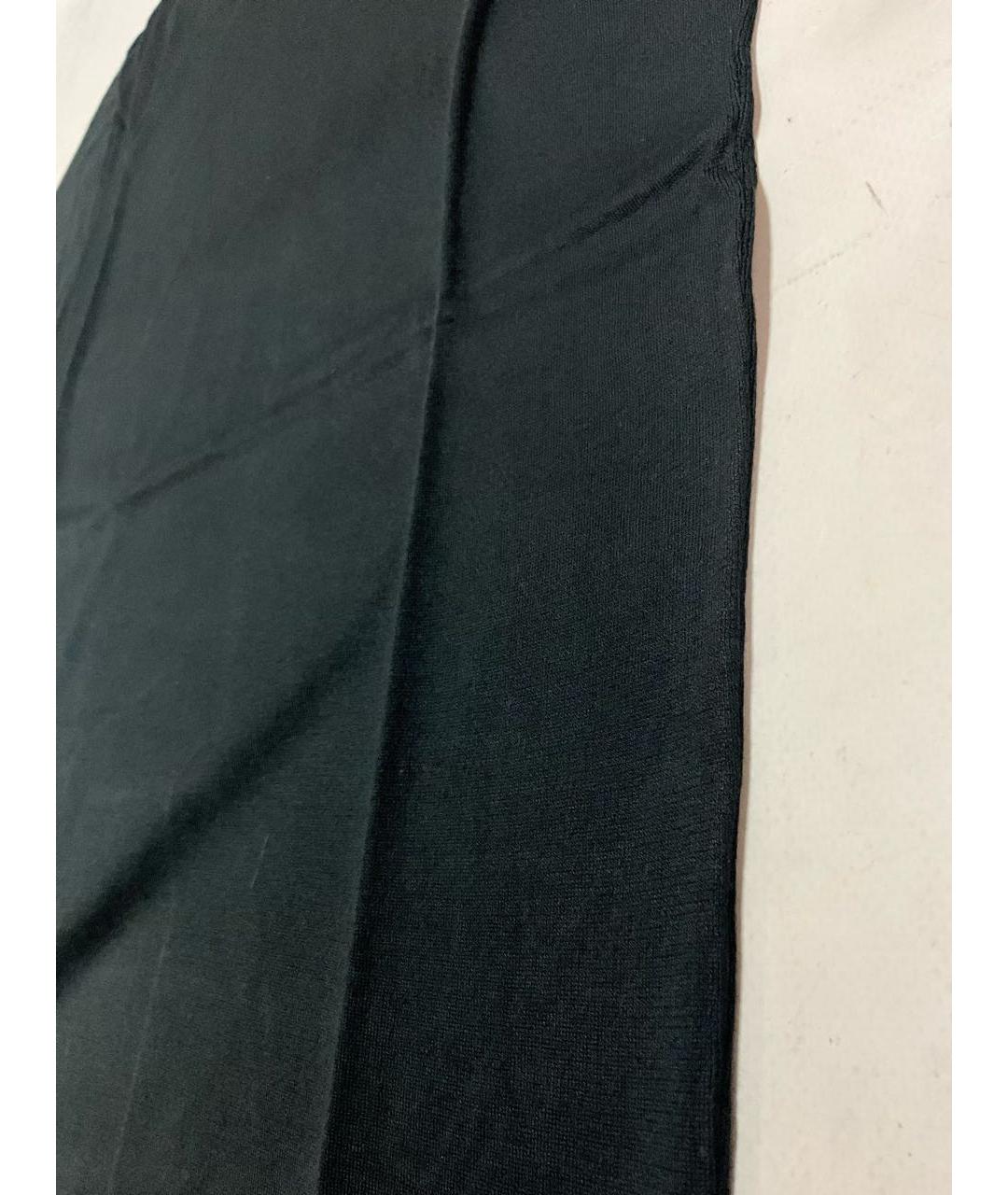 KITON Черное хлопковое поло с коротким рукавом, фото 4