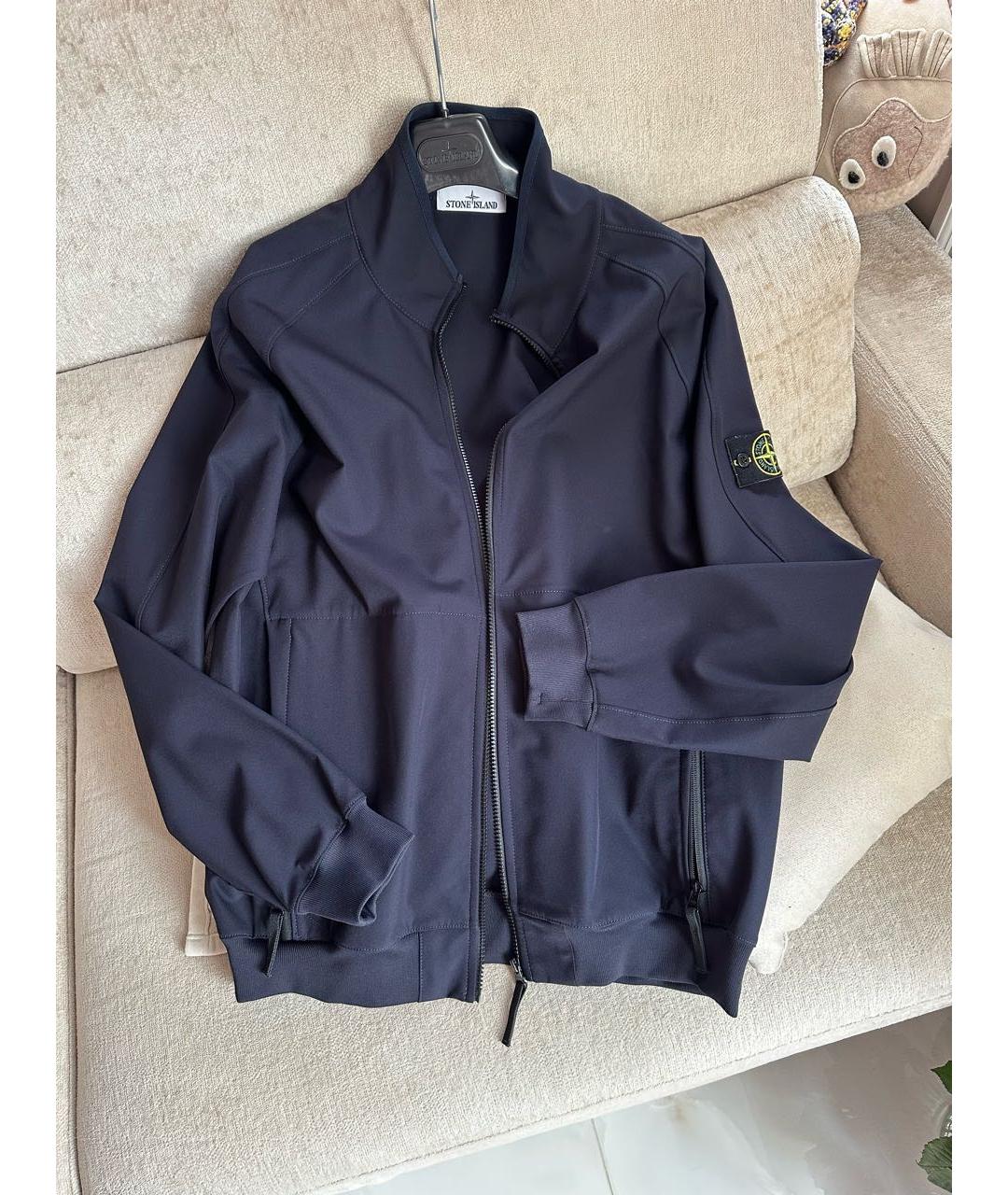 STONE ISLAND Темно-синяя куртка, фото 9