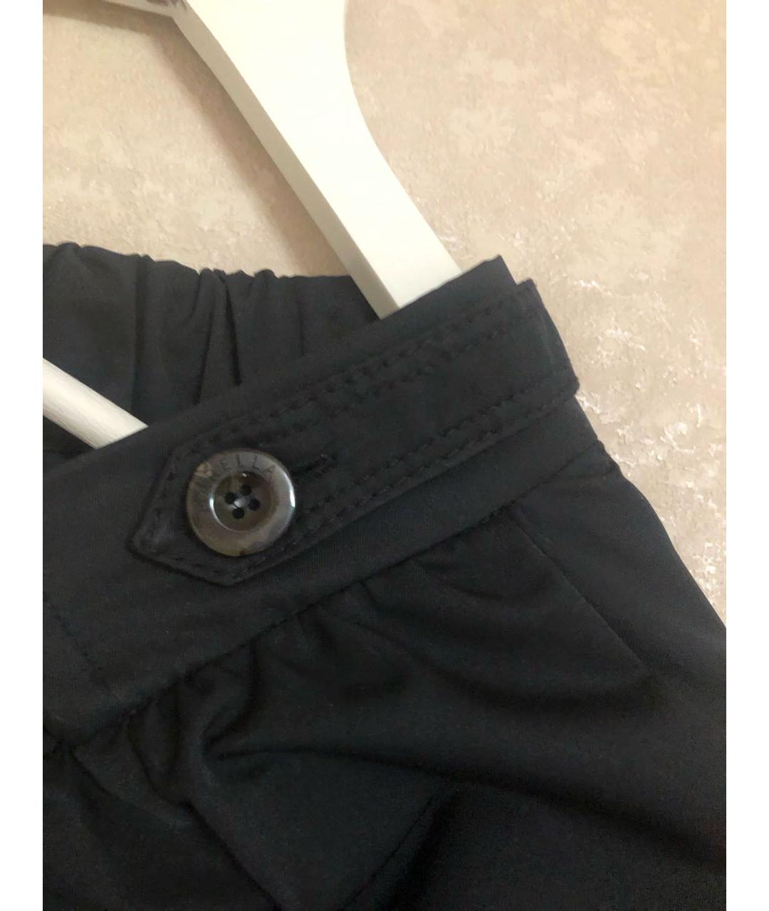 MARELLA Темно-синяя хлопковая юбка макси, фото 4