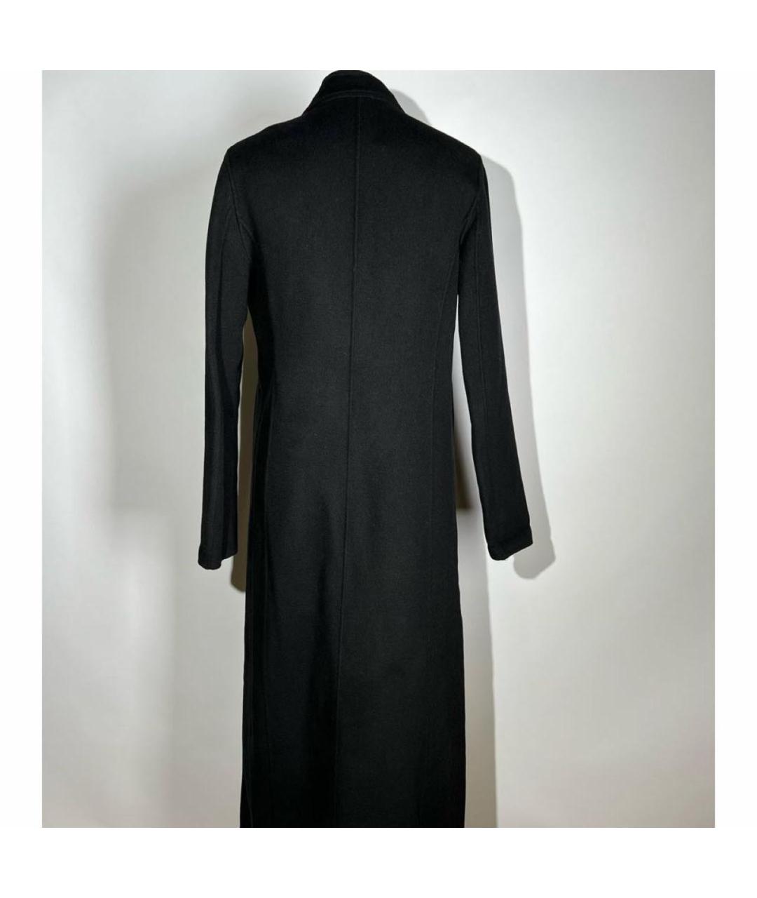 MAJE Черное шерстяное пальто, фото 2