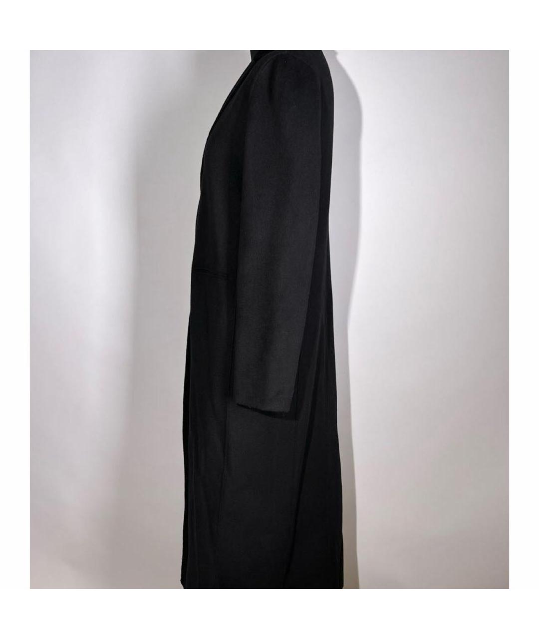 MAJE Черное шерстяное пальто, фото 3