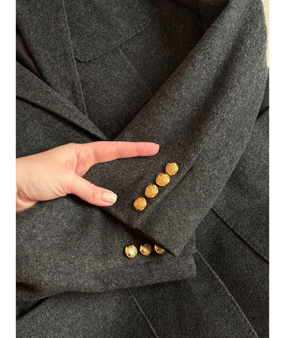 RALPH LAUREN Серый жакет/пиджак, фото 3