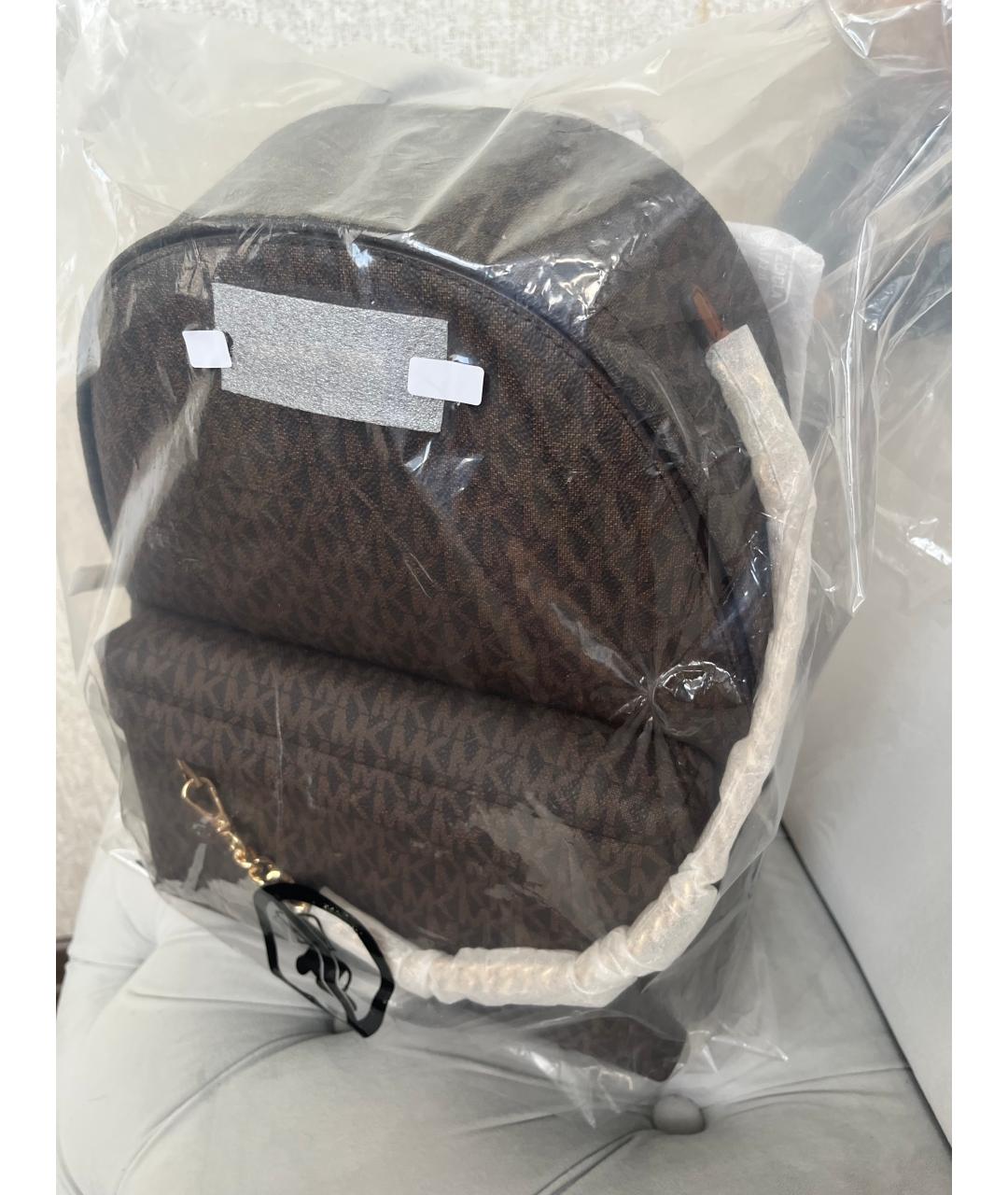 MICHAEL KORS Коричневый рюкзак, фото 6