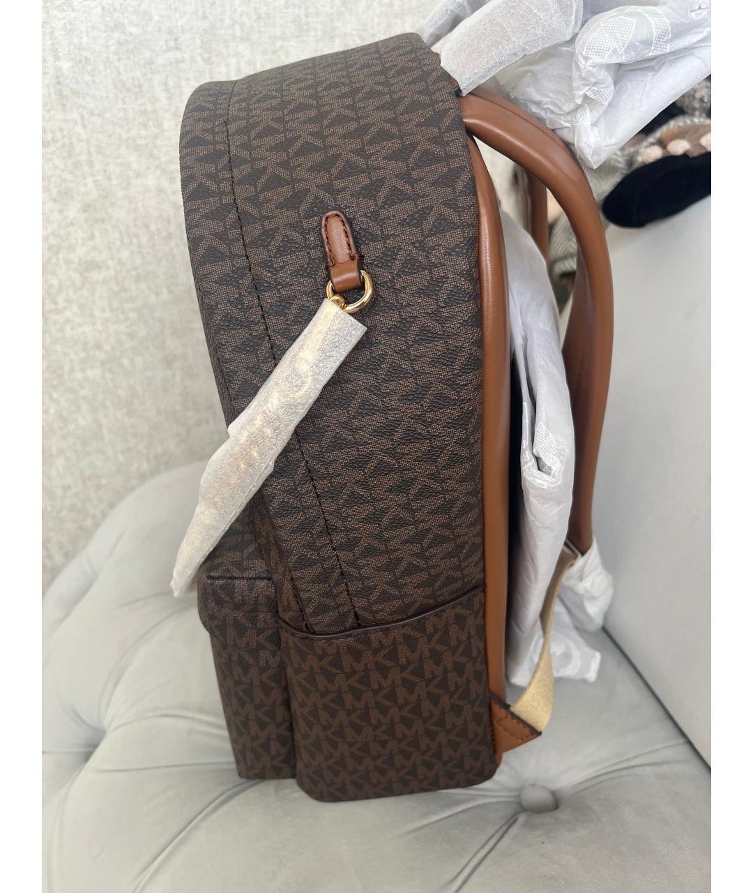 MICHAEL KORS Коричневый рюкзак, фото 2