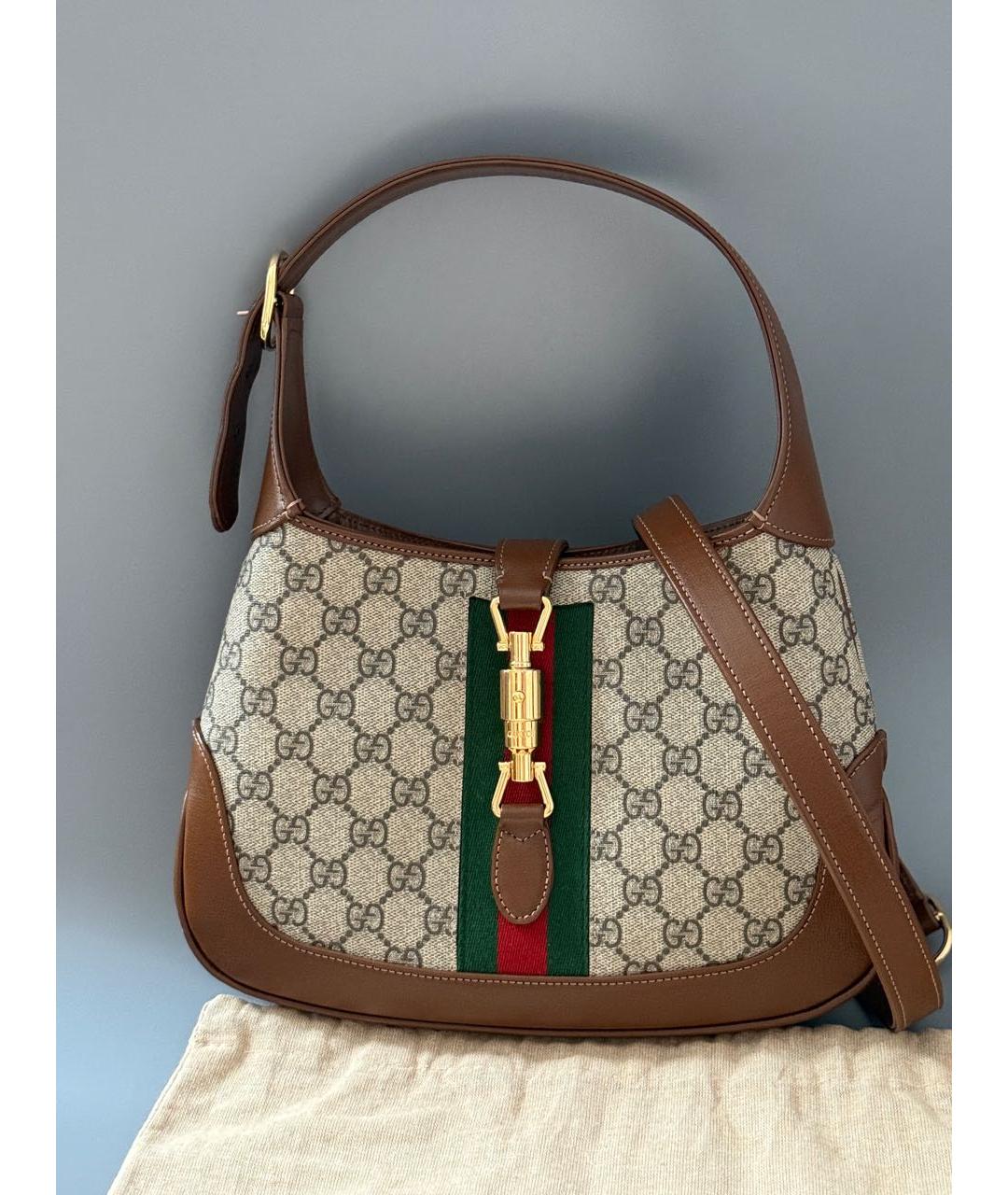 GUCCI Бежевая сумка через плечо, фото 2