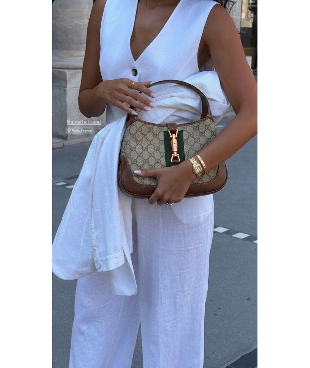 GUCCI Бежевая сумка через плечо, фото 5