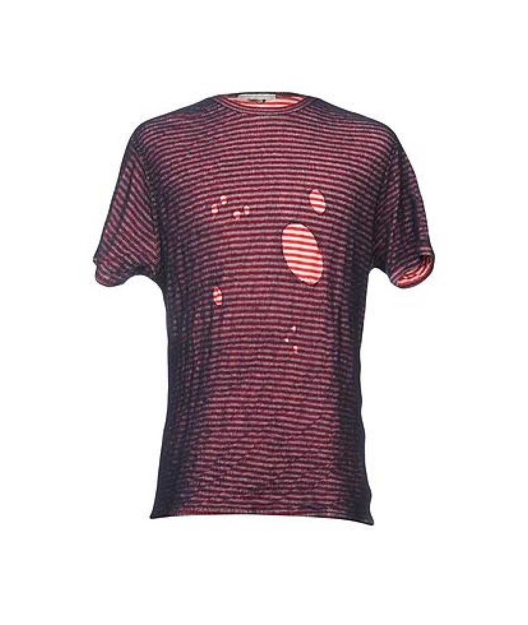 DANIELE ALESSANDRINI Мульти хлопковая футболка, фото 9